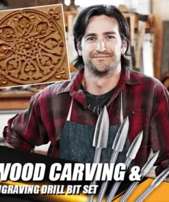 Komplet svedrov za rezbarjenje in graviranje lesa