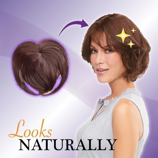 Silky Clip On Hair Topper - Image 2