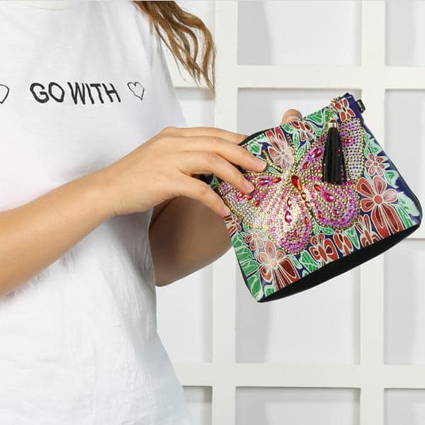 DIY Diamond Clutch torbica - Image 2