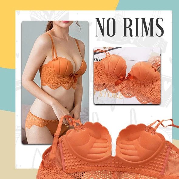 Brezšivni čipkasti nedrček UltraLift - Image 2