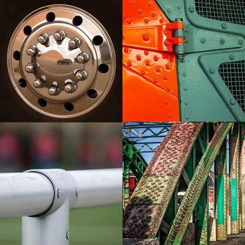 Profesionalni komplet adapterjev za pištolo za zakovice s 4 kosi različnih vijakov za šobe - Image 4