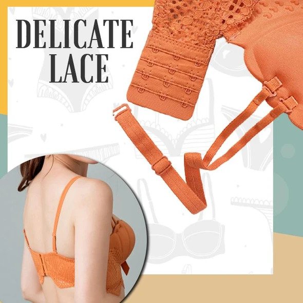 Brezšivni čipkasti nedrček UltraLift - Image 5