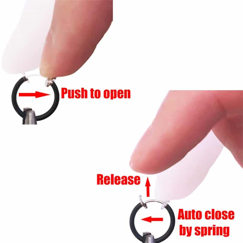 Unisex zložljiv obroč iz nerjavečega jekla - Image 5