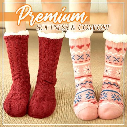 Nedrseče nogavice ThermoHeat Fleecy (50 % CENEJE) - Image 6