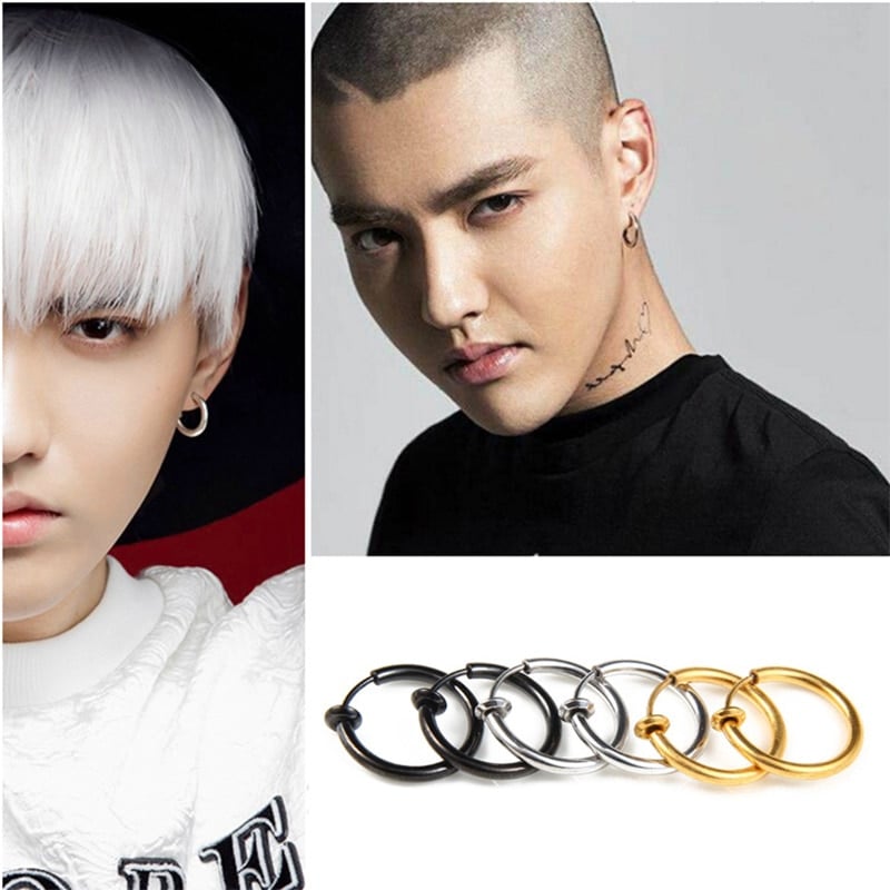 Unisex zložljiv obroč iz nerjavečega jekla - Image 6