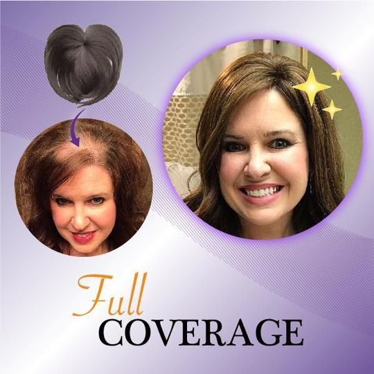 Silky Clip On Hair Topper - Image 5