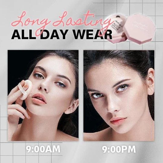 SkinPerfect matirajoči vodoodporen puder za utrjevanje - Image 7