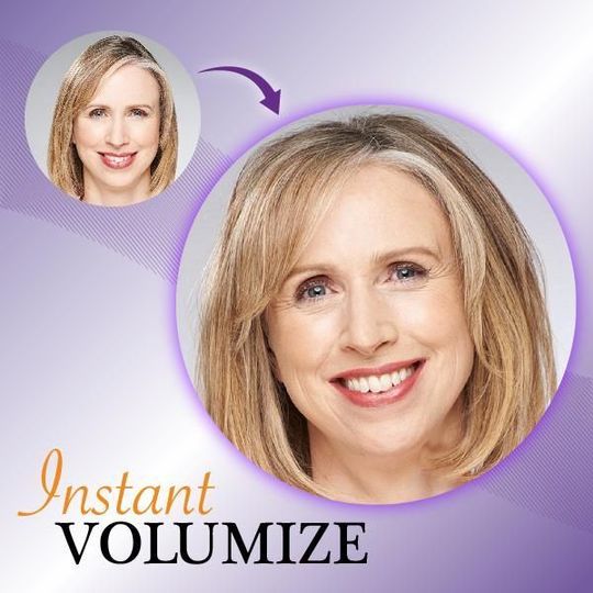 Silky Clip On Hair Topper - Image 7