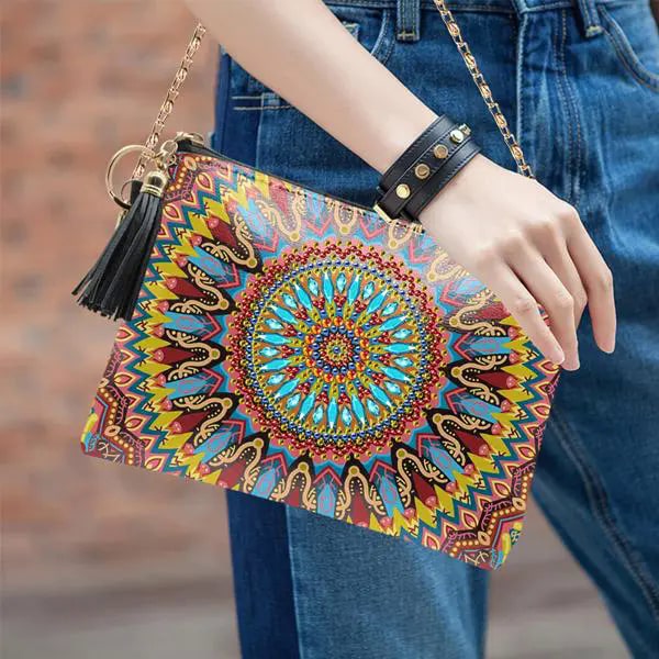 DIY Diamond Clutch torbica