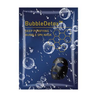 BubbleDetox maska z ogljem