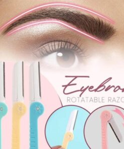 Vrtljive britvice za obrvi (3 KOS)