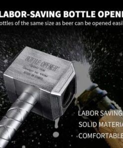 Zabaven in ustvarjalen čudežni odpirač za steklenice piva s kladivom