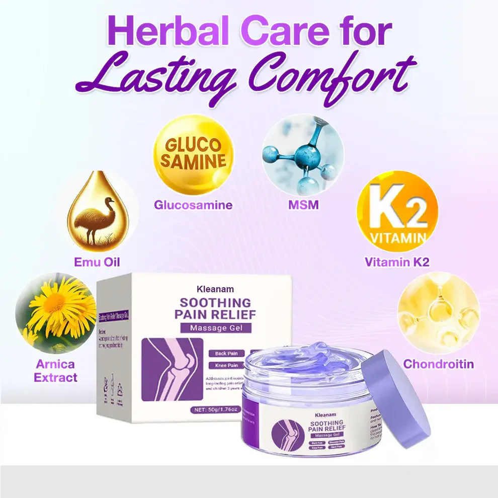 Kleanam™ kurkumin in emu gel proti bolečinam - Image 6