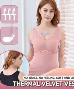 Notranja obleka brez rokavov iz žametne toplotne čipke