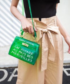 Ženske enobarvne torbice Jelly Purse