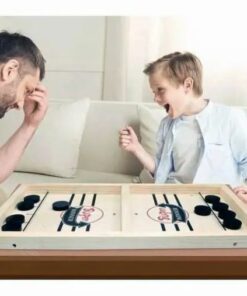 Lesena družabna igra za hokej na zanki